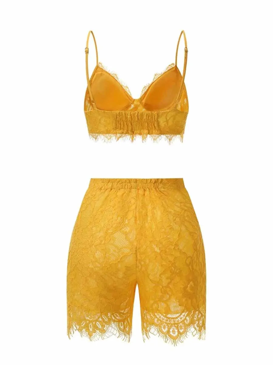 Rosalind Lace Three Piece Set
