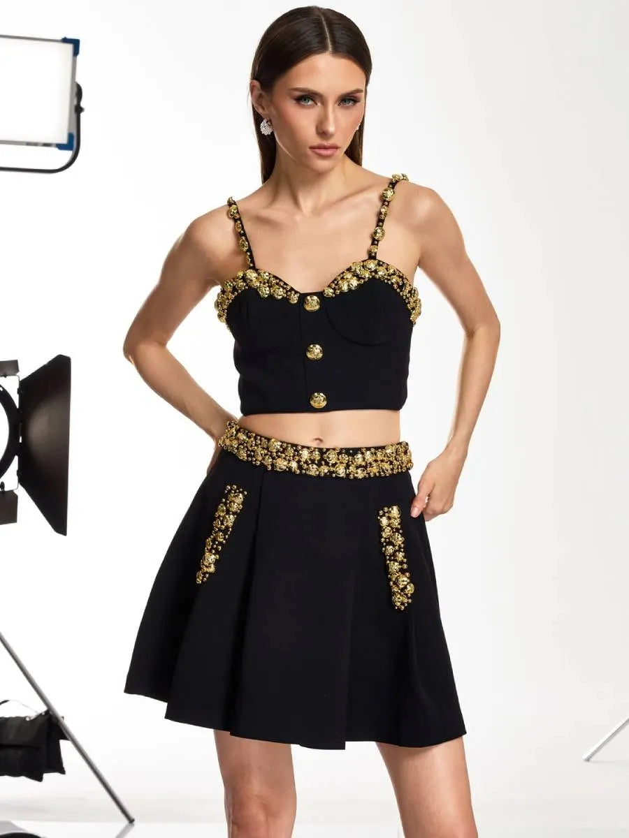 Aurora Spaghetti Skirt Set