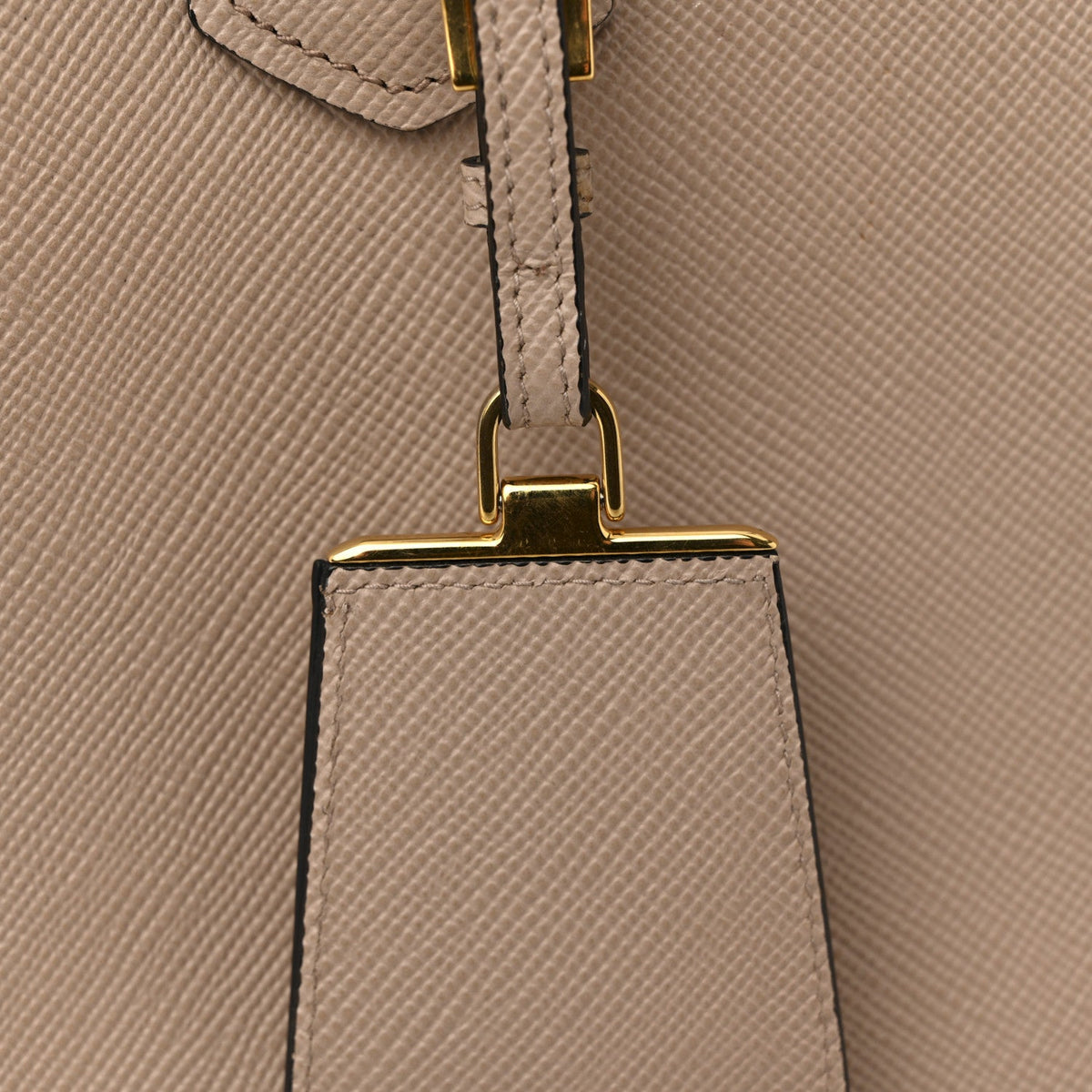 Saffiano Cuir Medium Double Bag Cipria