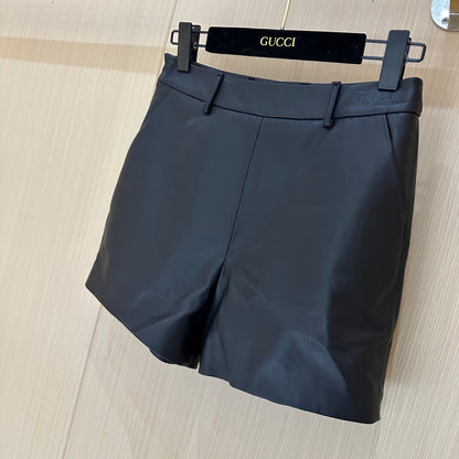 Gucci Short Black Leather 276980