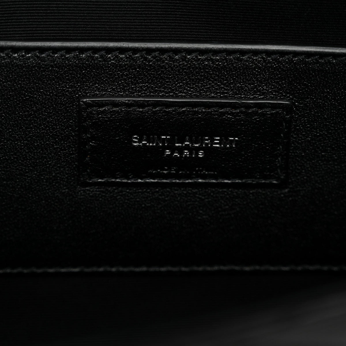 Lambskin Quilted Kate Clutch Black