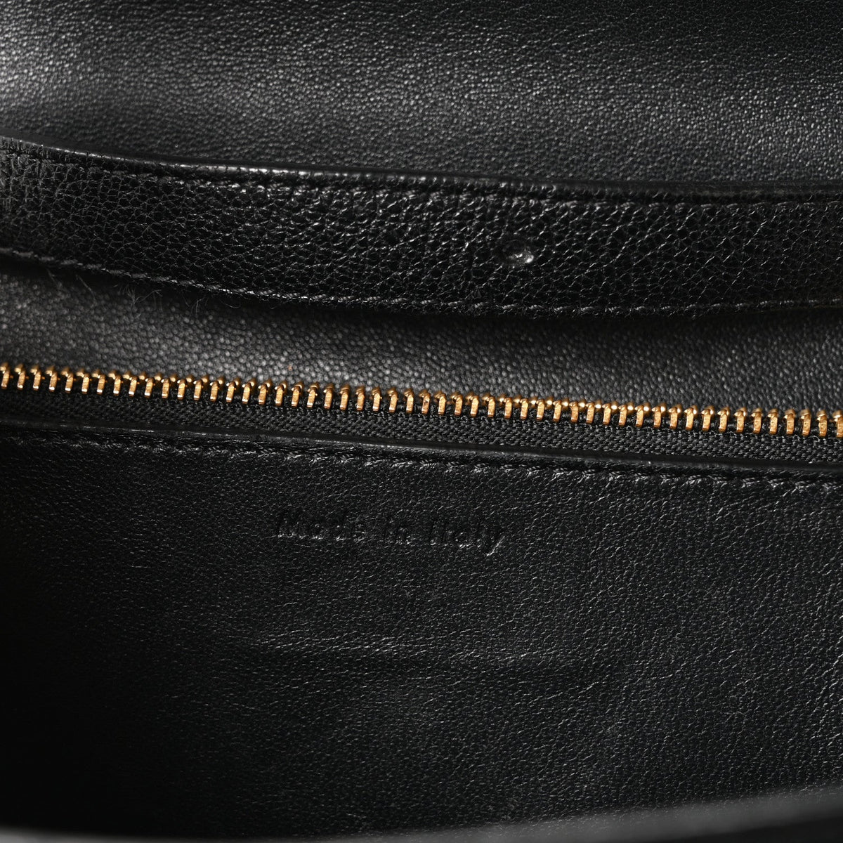 Goatskin Medium Classic Box Flap Bag Black