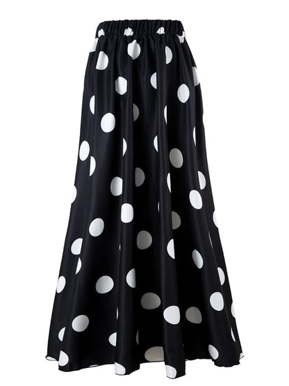 Jade Polka Dot Swimsuit Set
