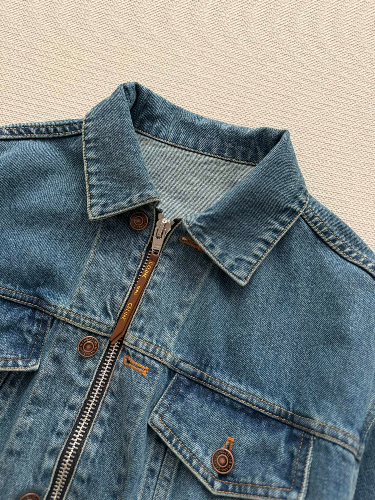 Celine 26SS Blue Denim Jacket 882445