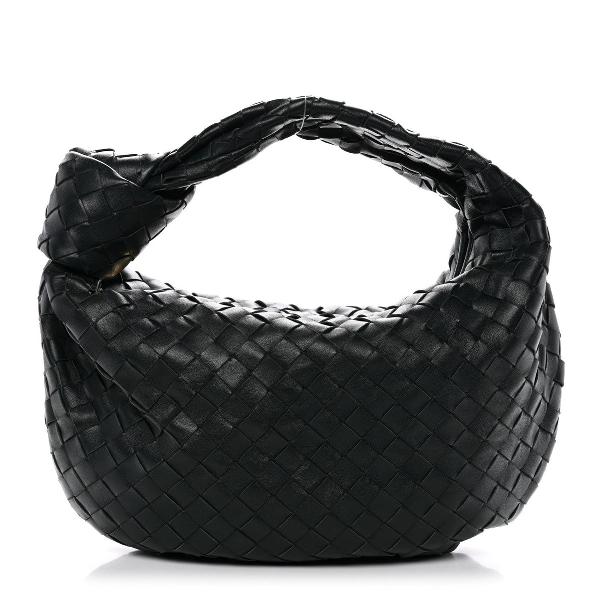 Nappa Intrecciato Teen Jodie Hobo Dark Moss