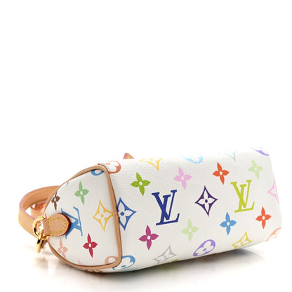 LV X TM Monogram Multicolor Nano Speedy White