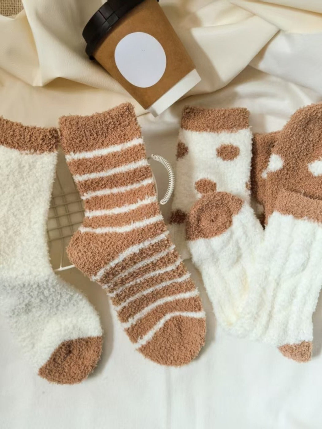 Rufia - Minimalist Cozy Thickened Mid-calf Socks – 5 Styles