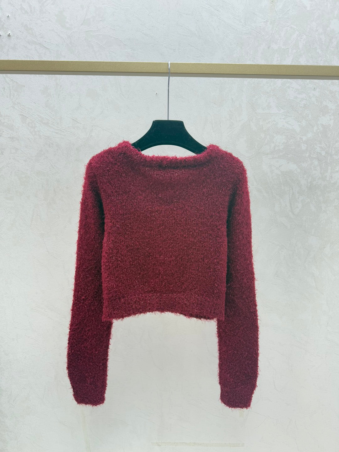 Chanel 2025 Cardigan Red Wool 716309