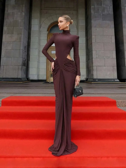 Annika Maxi Waist Revealing Dress
