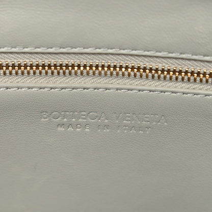 Lambskin Intrecciato Small Getaway Agate Grey