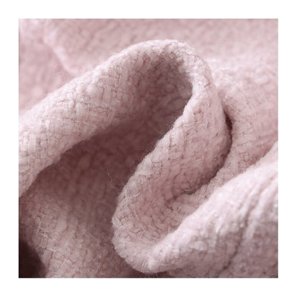 Round Neck Shoulder Padded Small Fragrance Style Jacket