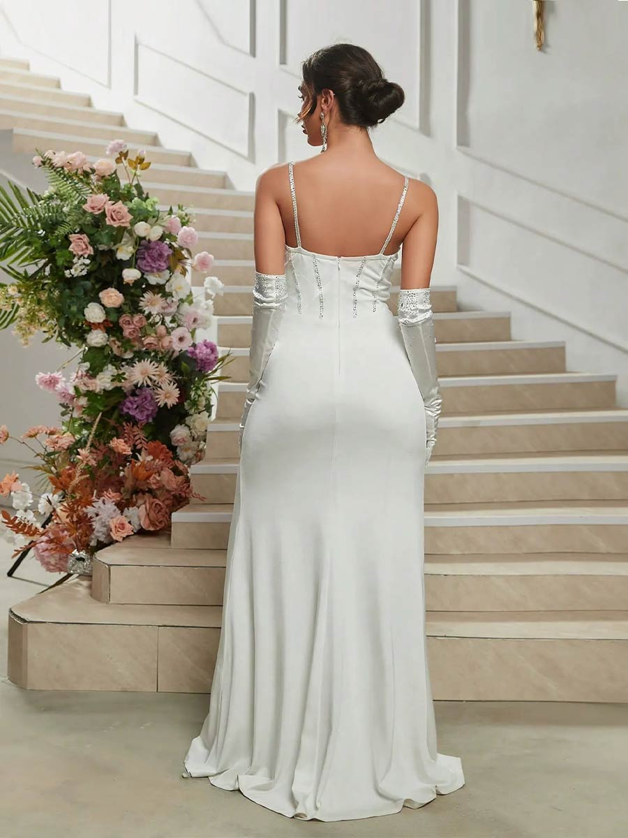 Simone Maxi Dress In White
