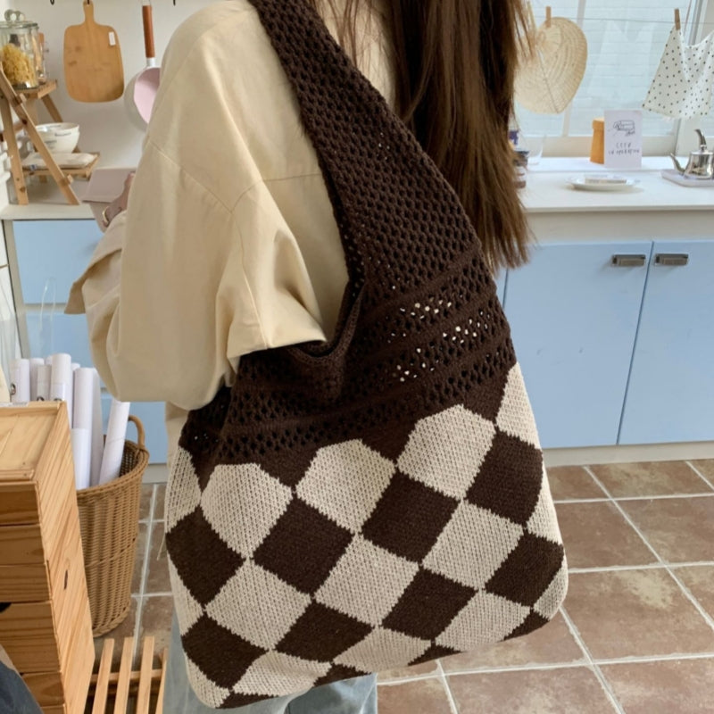 Crochet Tote Bag Hand Bill Shoulder Bag