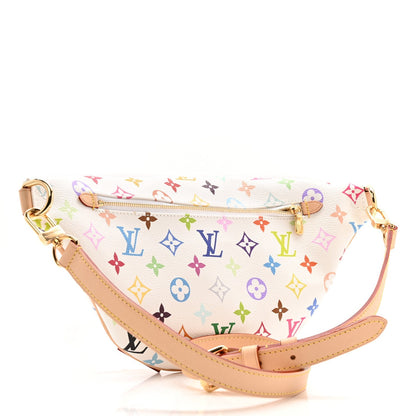 LV X TM Monogram Multicolor High Rise Bumbag White