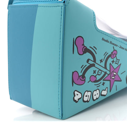 Monogram Sandwich Lunch Bag Blue