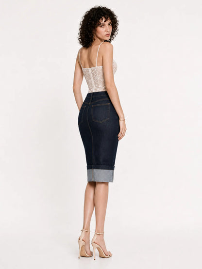 Ophira Retro Romantic Lace Fishbone Corset