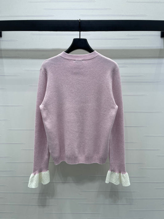 CHANEL WOOL LONG SLEEVE CARDIGAN STYLE 282