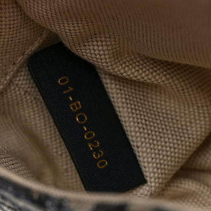 Oblique Mini Saddle Bag Blue