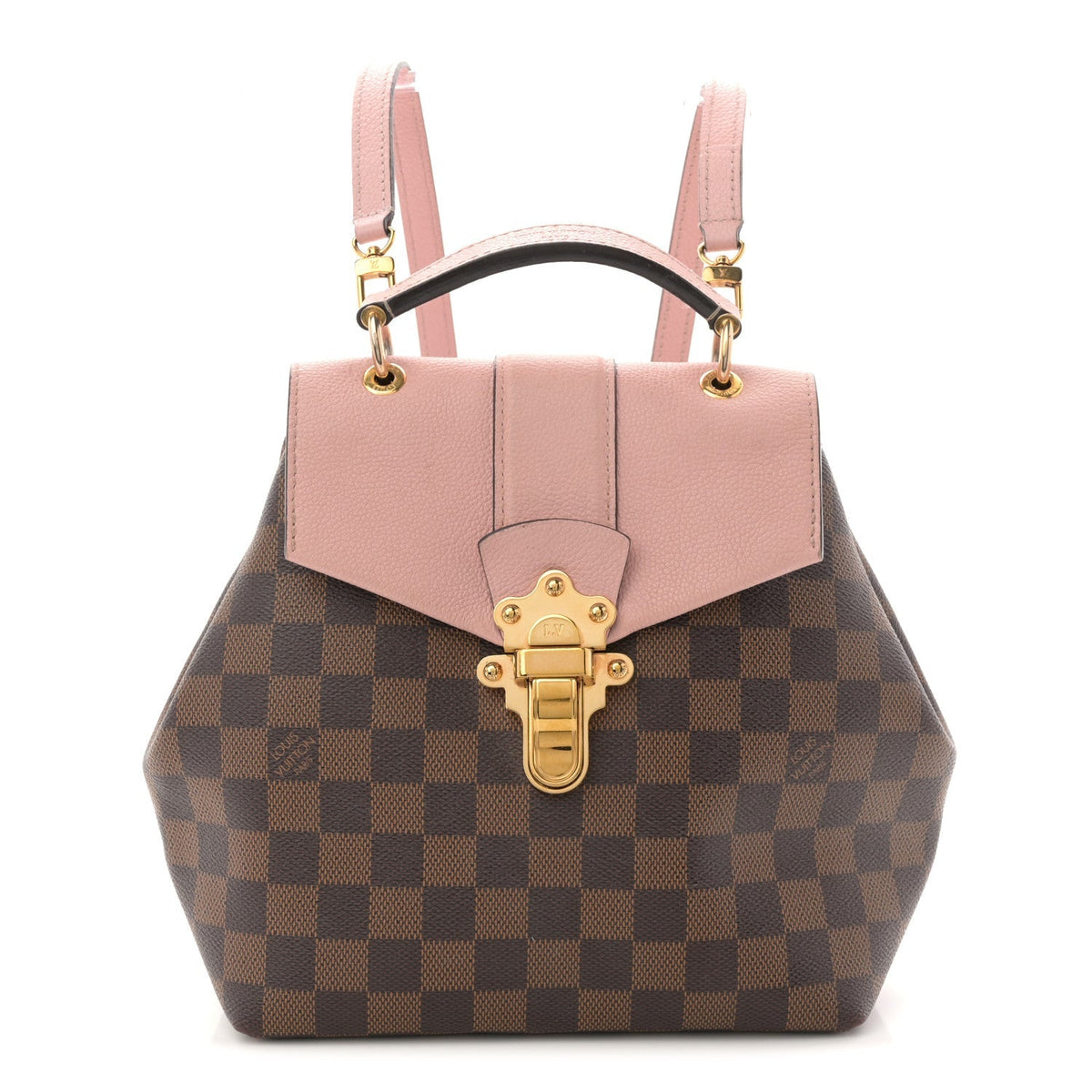 Damier Ebene Clapton Backpack Magnolia