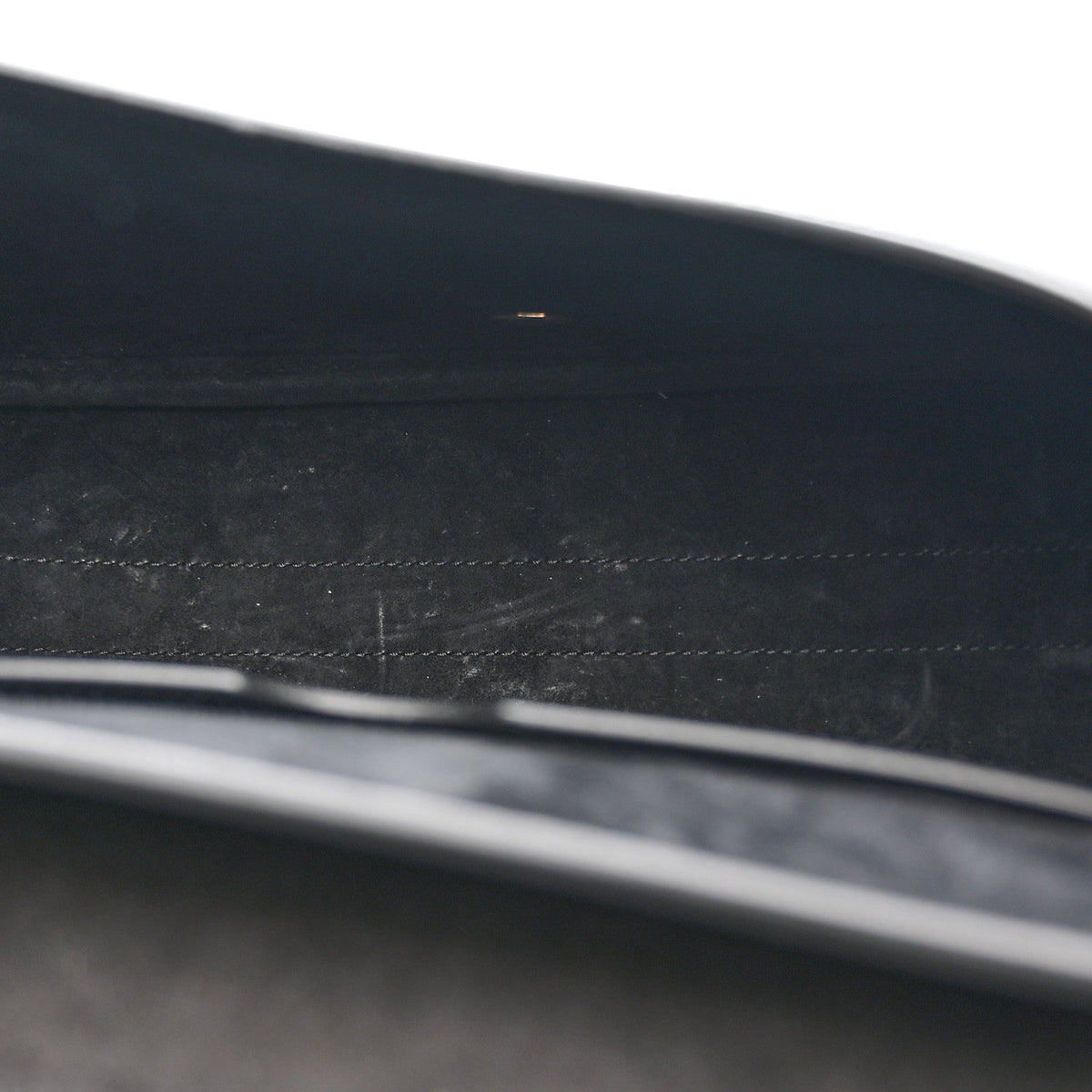Box Calfskin Large Bobby Flap Black