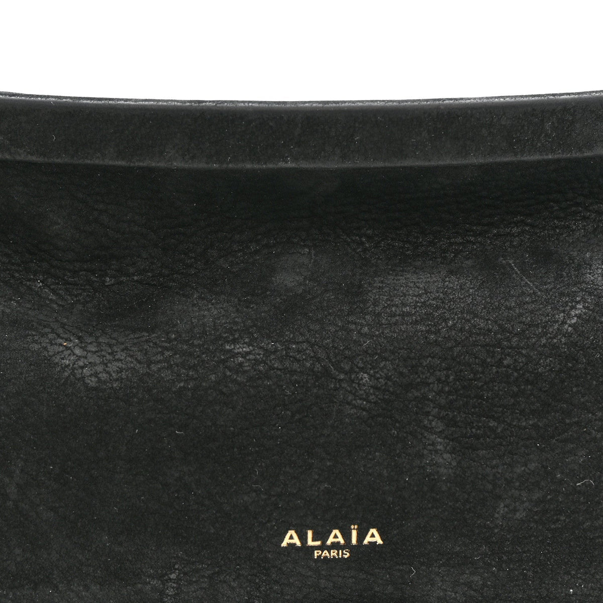 Suede Le Click East West Small Bag Black