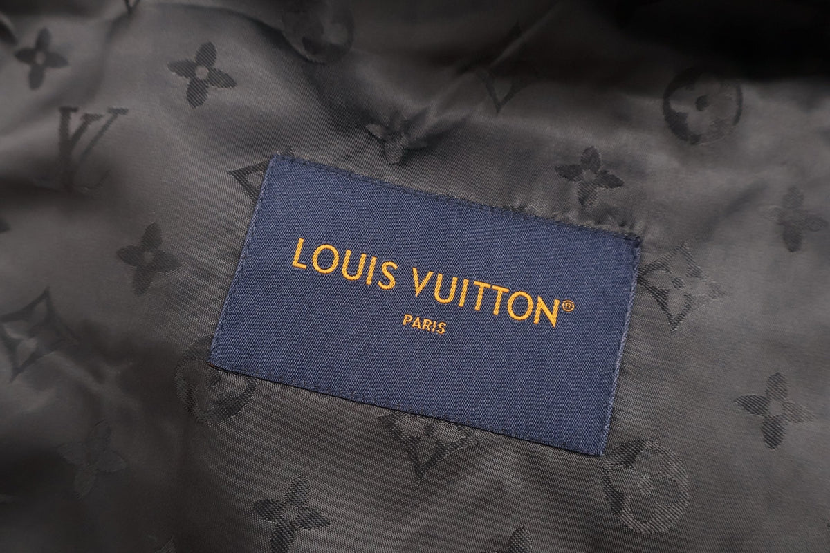 LV 25SS Mixed Leather Sweatshirt/Jacket 491946