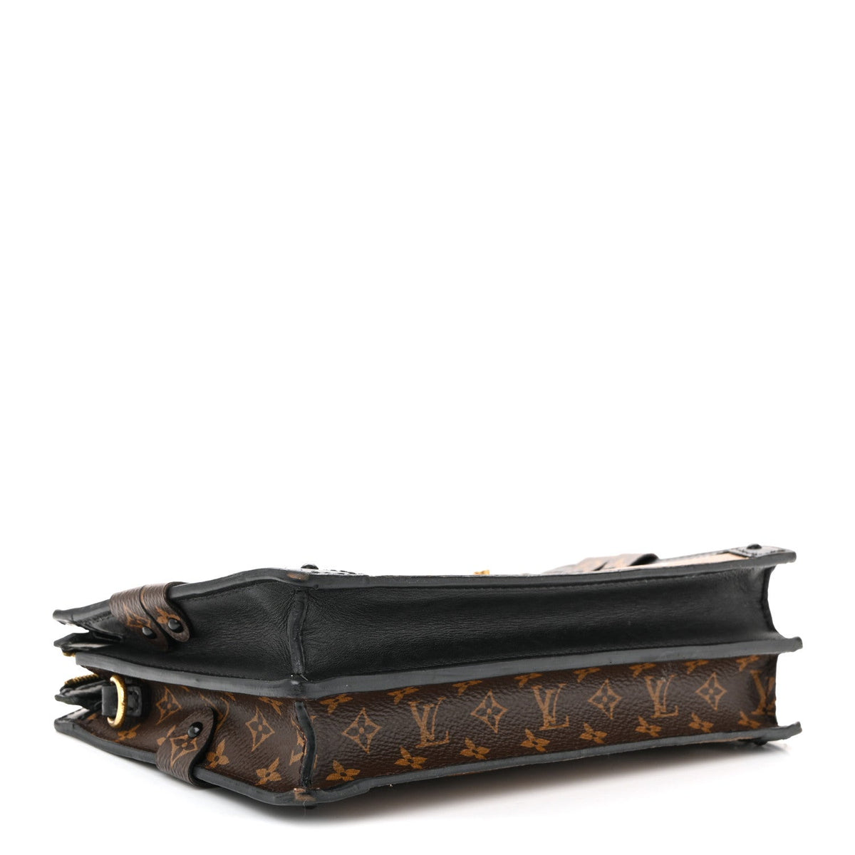 Reverse Monogram Trunk Clutch