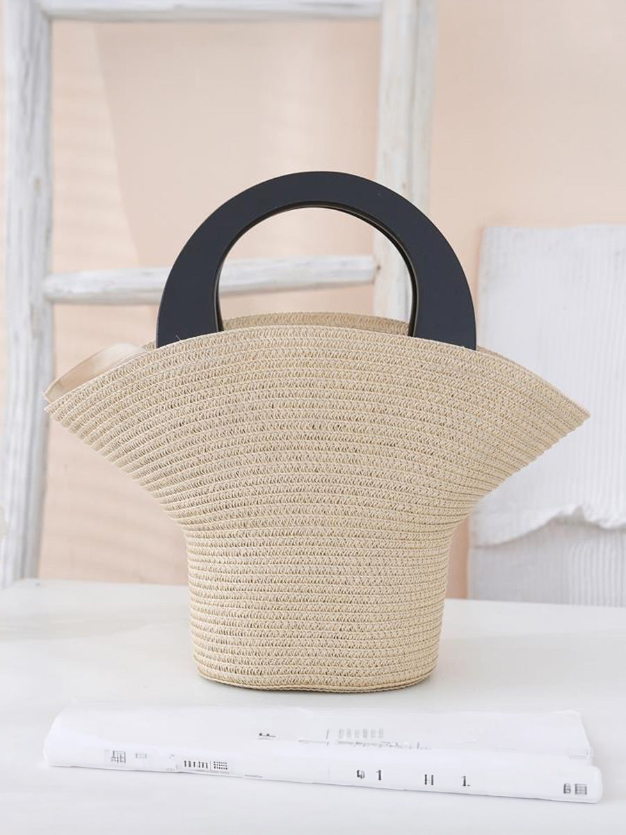 Emilia Woven Tote Bag