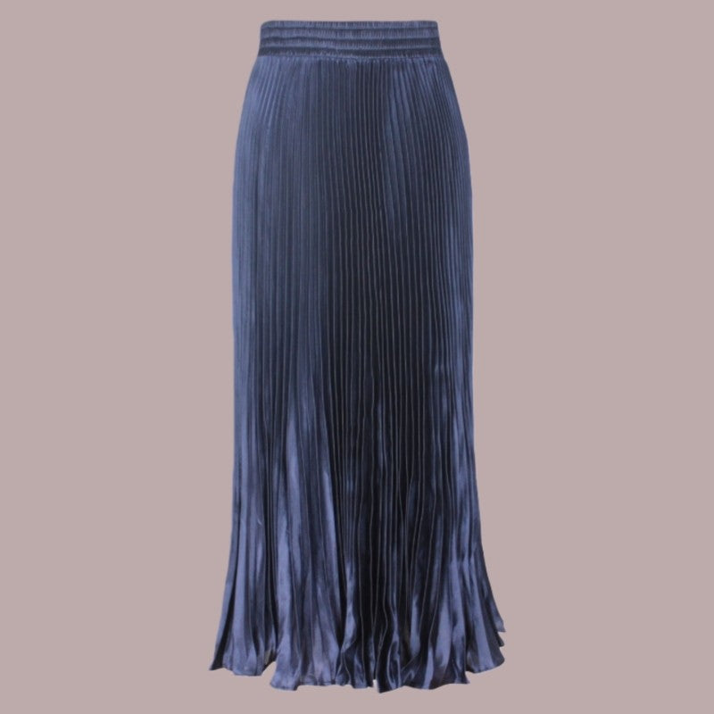 Long Accordion Pleated Skirt