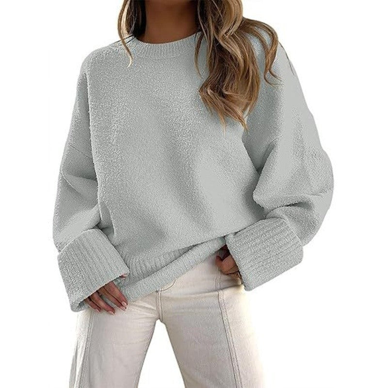Loose Solid Sweater