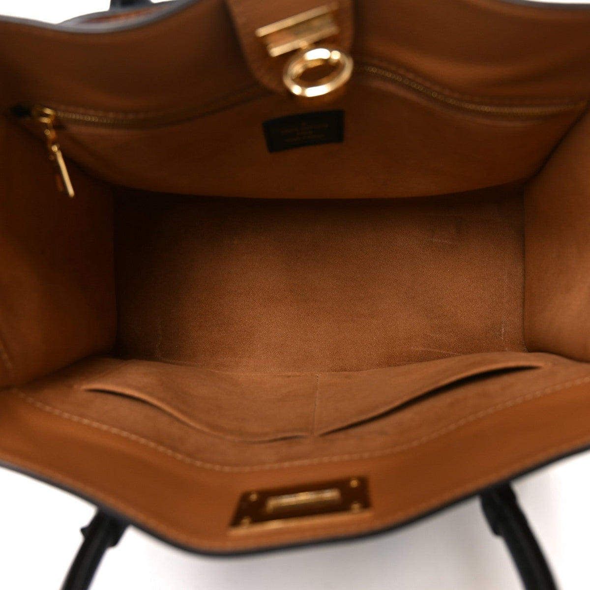 Calfskin Monogram On My Side MM Black