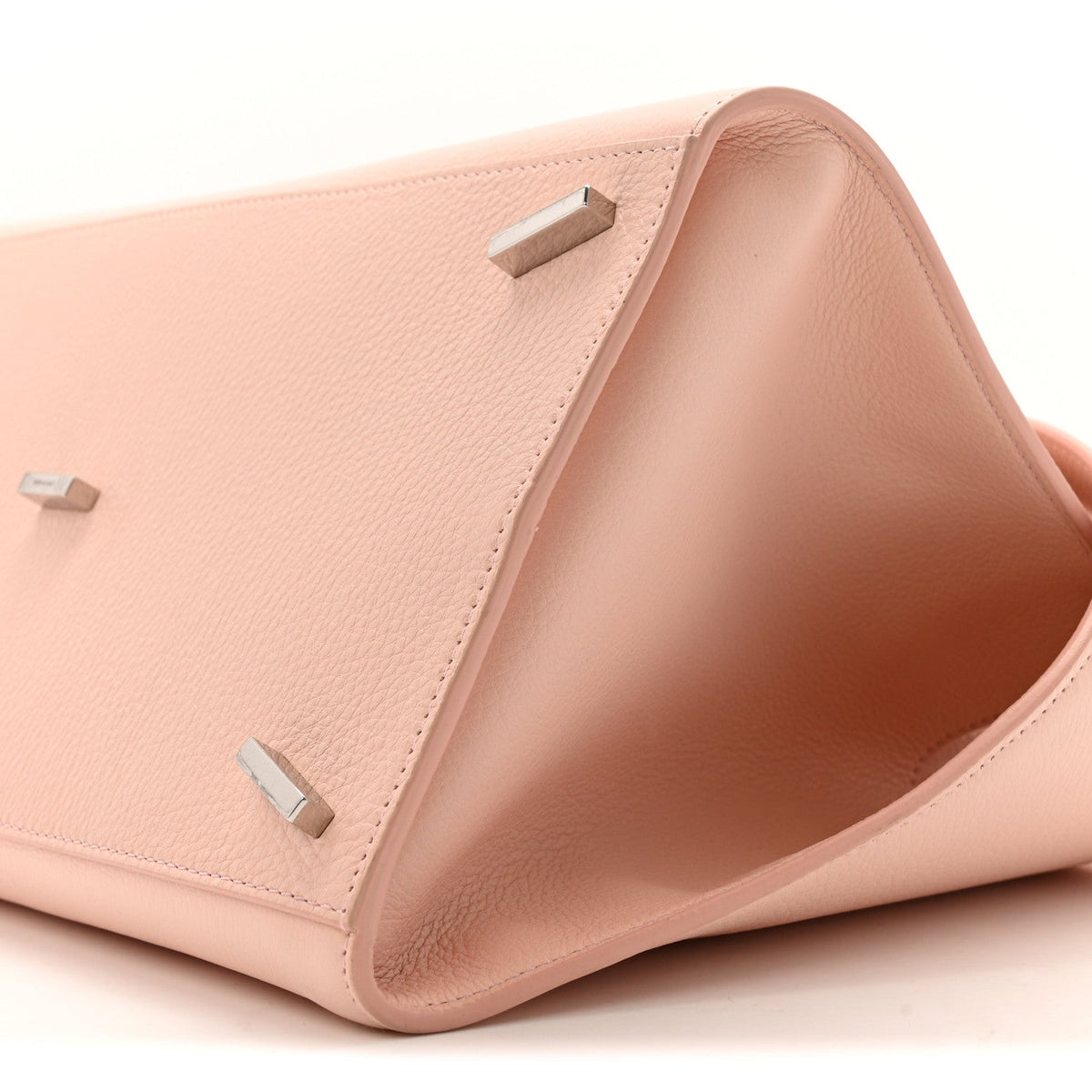 Calfskin Medium Hug Bag Pink