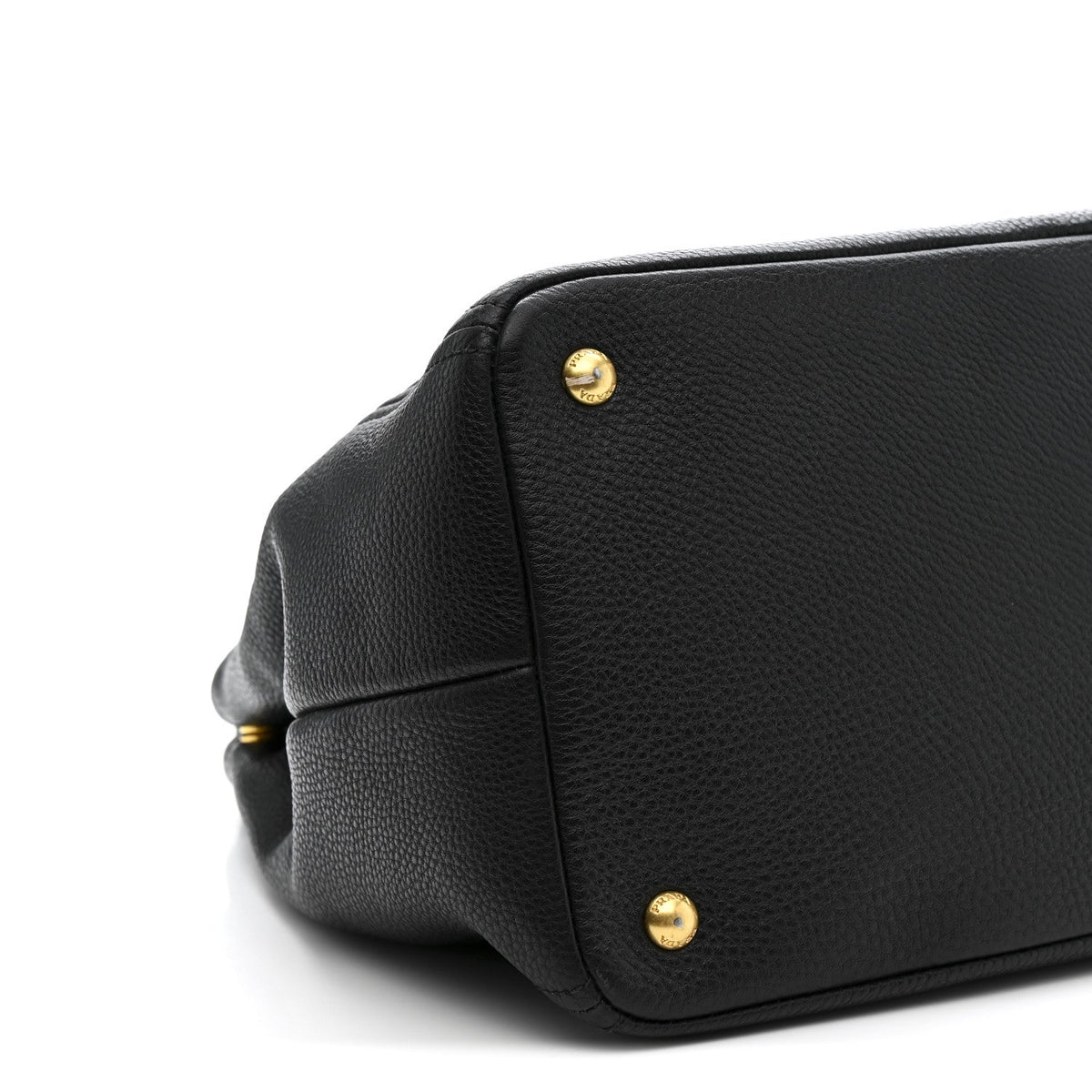 Vitello Daino Tote Black