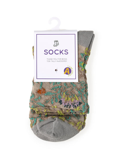 Rufia - 3D Flower Bohemian Women's Socks