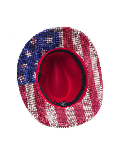 Lavinia National Flag Cowboy Hat