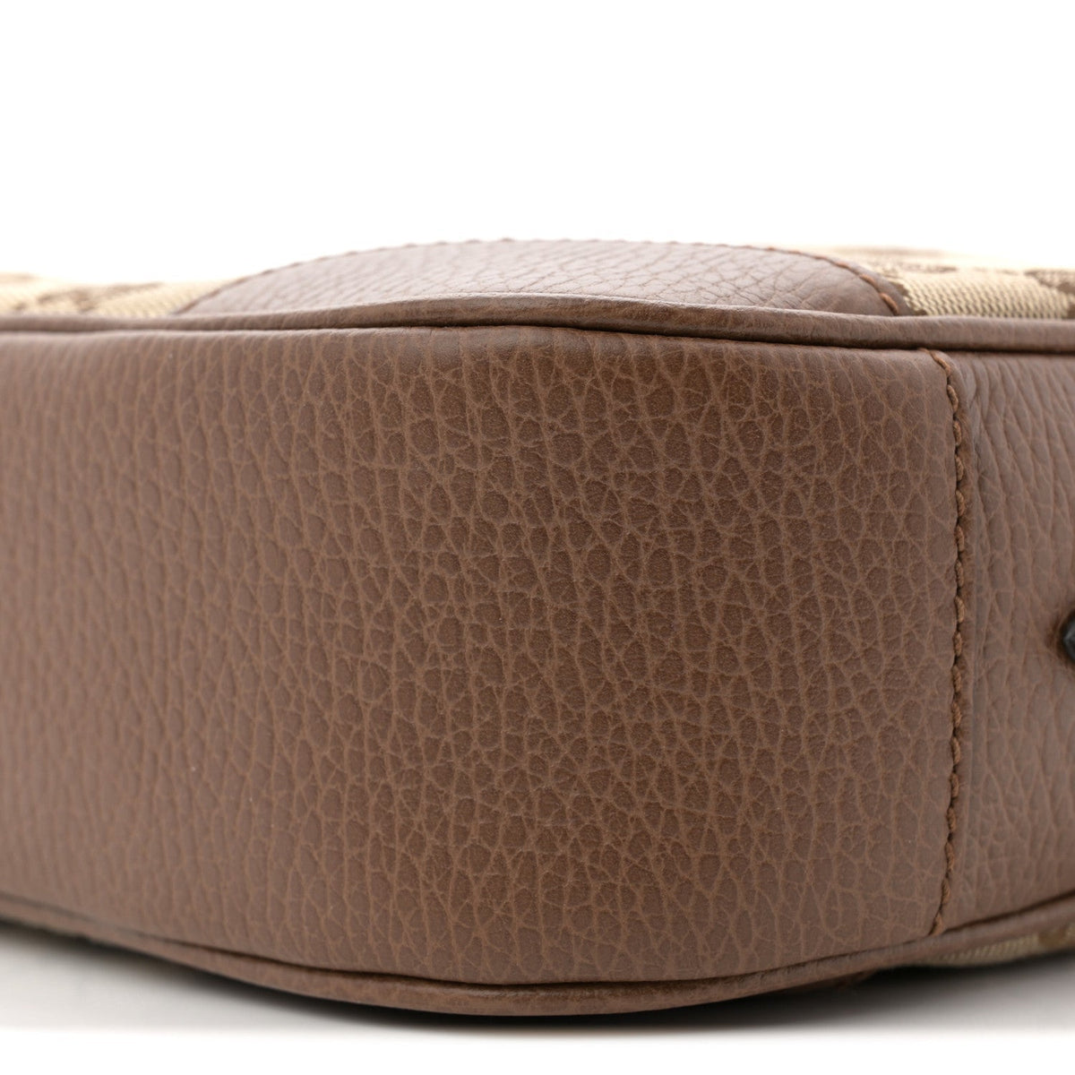 Monogram Mini Bree Messenger Bag Beige Tabacco