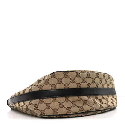 Monogram Medium GG Twins Hobo Dark Brown