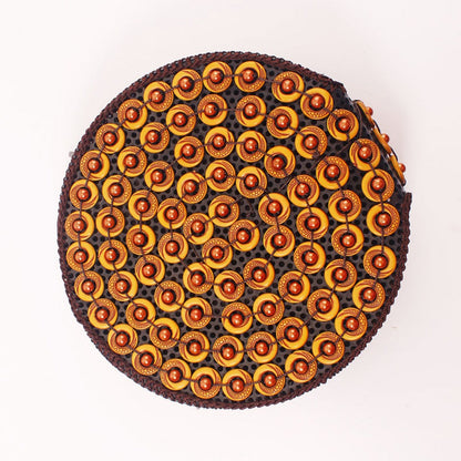 Cosbai - Boho Round Woven Crossbody Bag - Unique &amp; Artistic