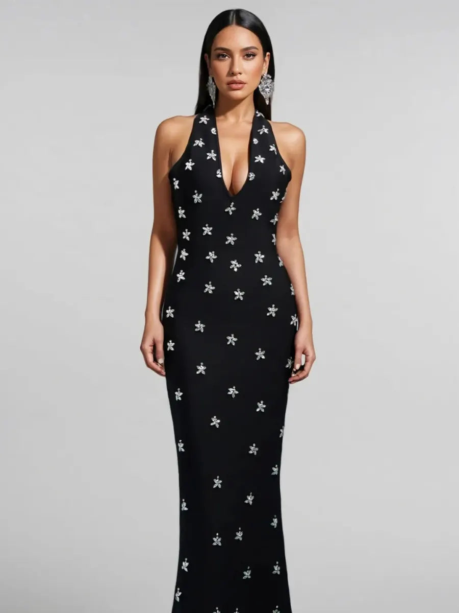Bellamy Maxi Dress In Black