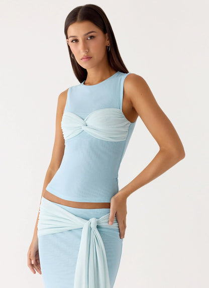 Delani Tank - Blue