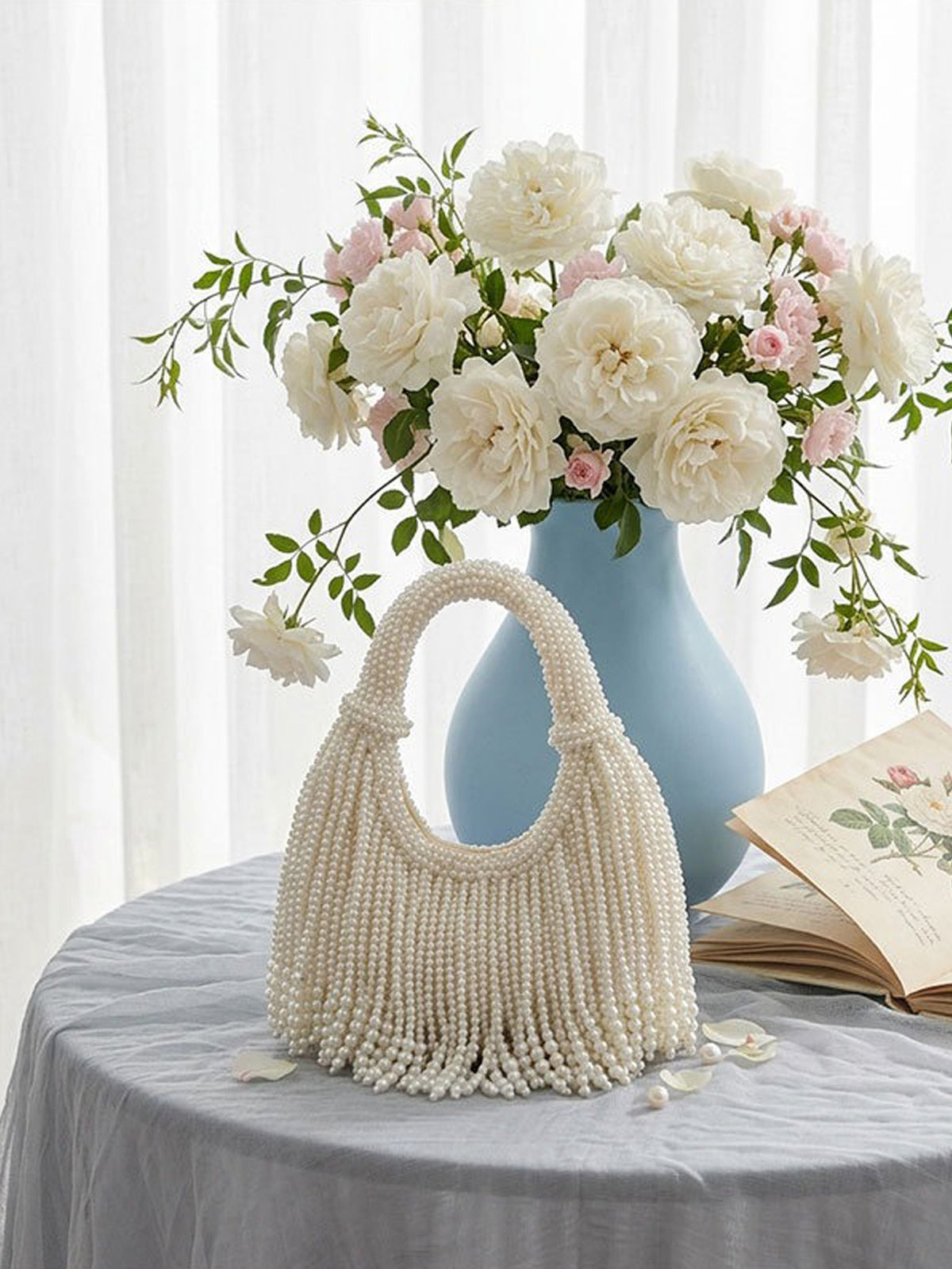 Makayla Pearl-tassel Bag