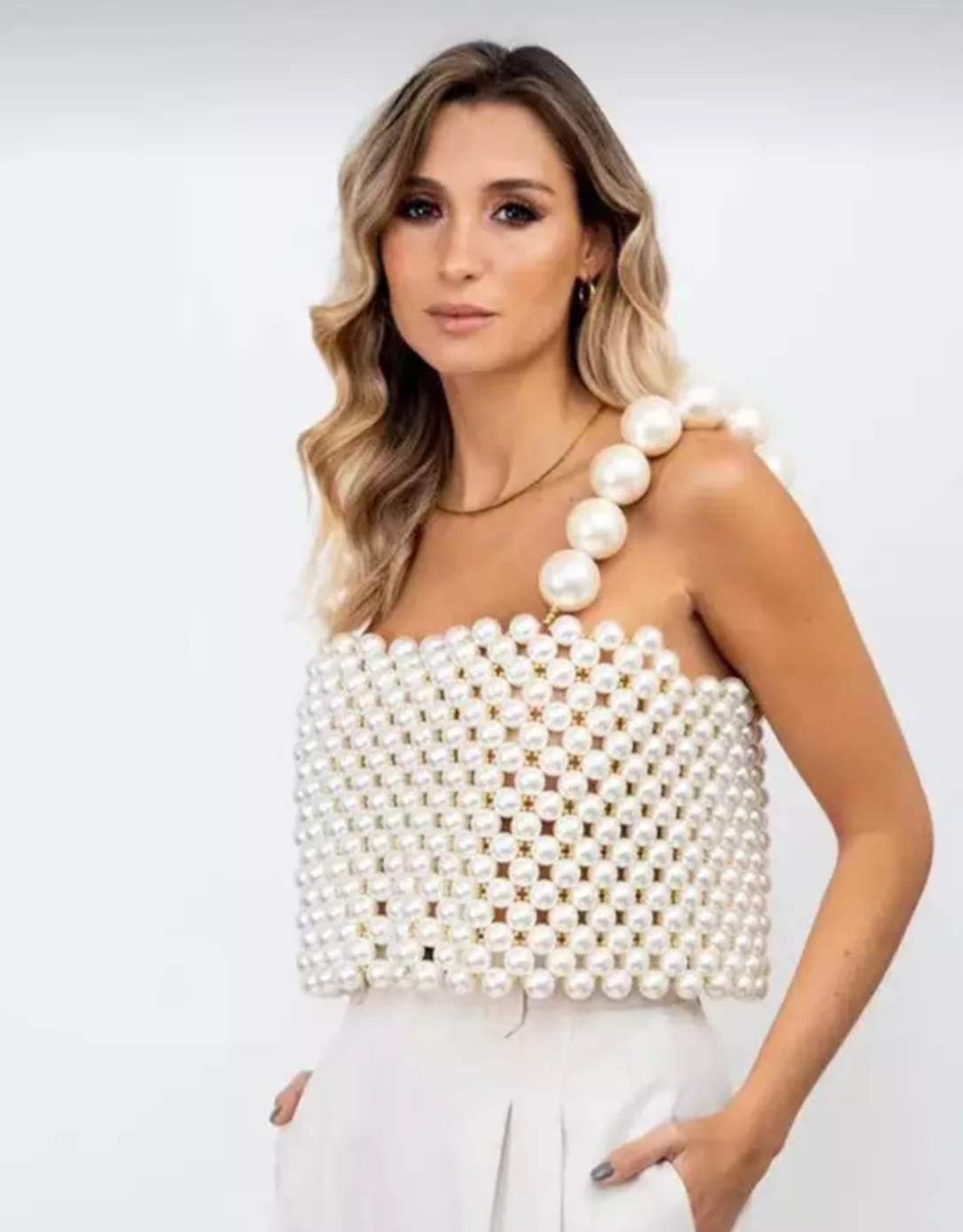Rosa Pearl Top