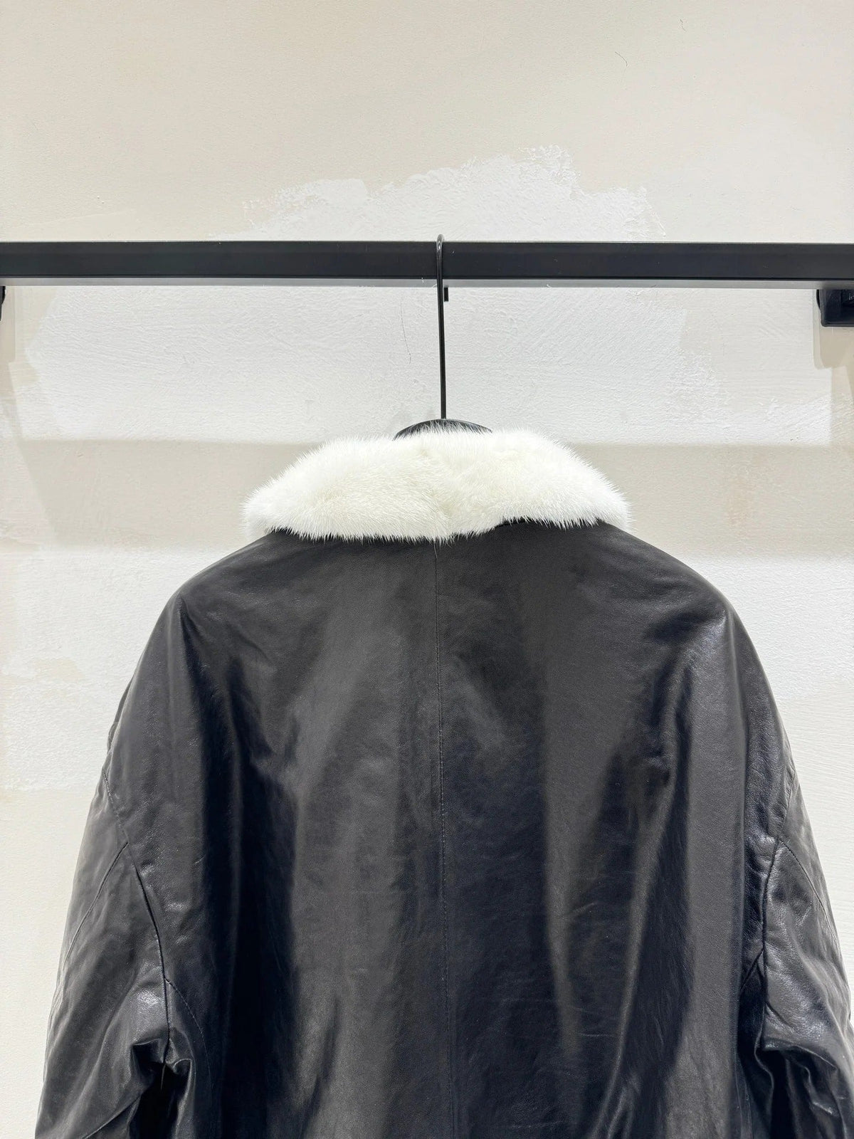 MAX MARA 25S SHEEPSKIN AND MINK FUR COAT 154