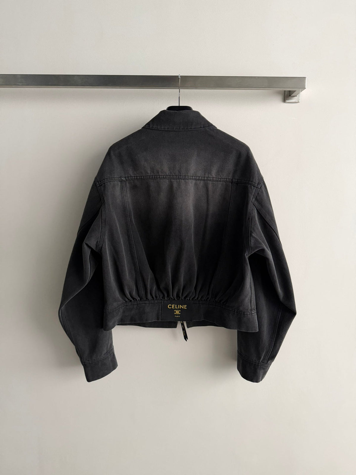 Celine 26SS Black Denim Jacket 882446