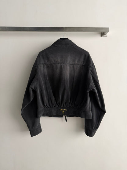 Celine 26SS Black Denim Jacket 882446