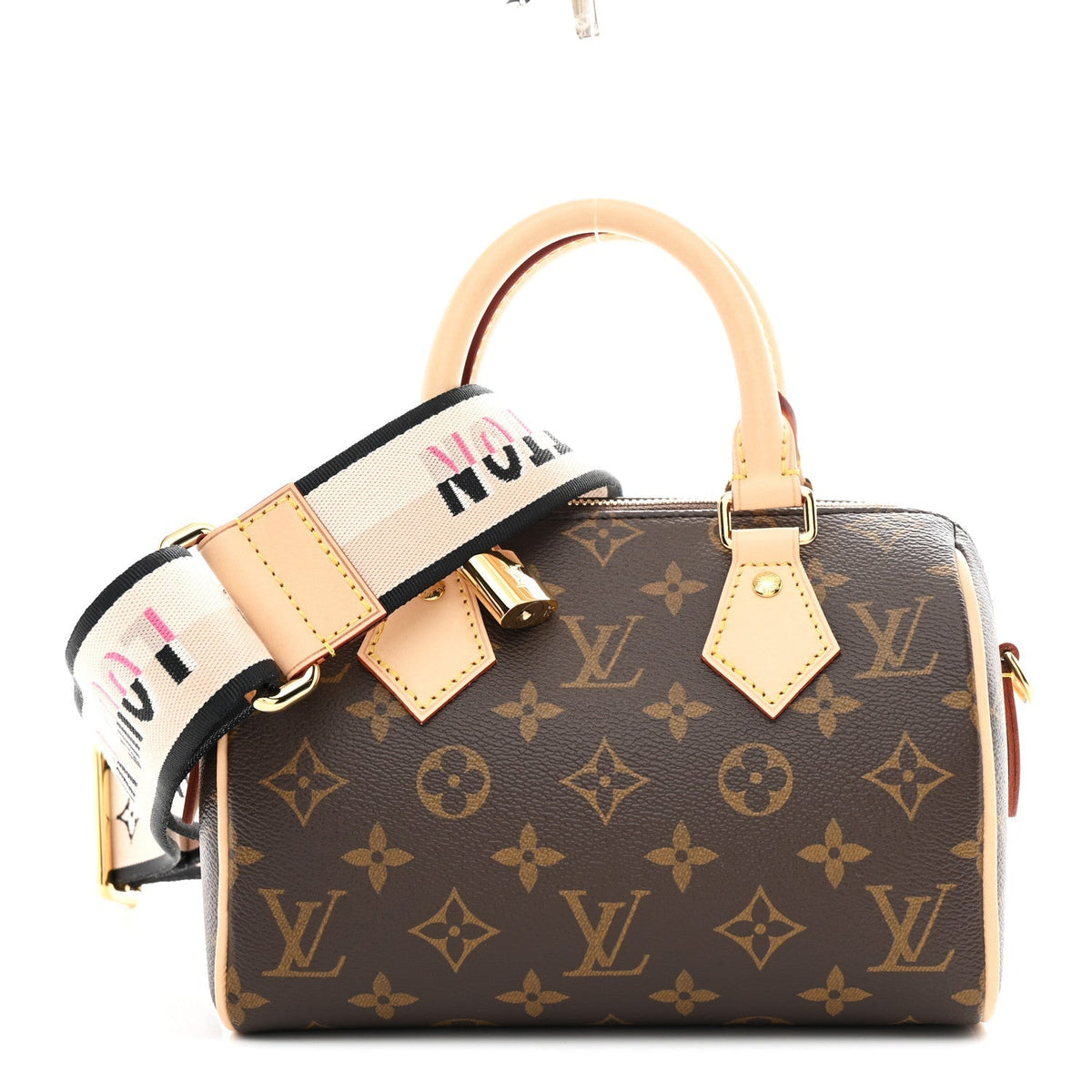 Monogram Speedy Bandouliere 20 Black