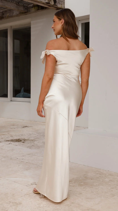 Frida Maxi Dress - Champagne