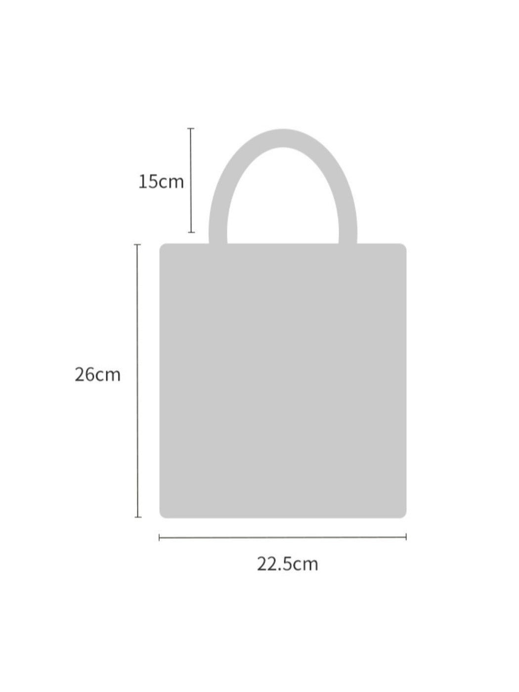 Cosbai - Black &amp; White Large Capacity Tote Bag - Bold &amp; Spacious