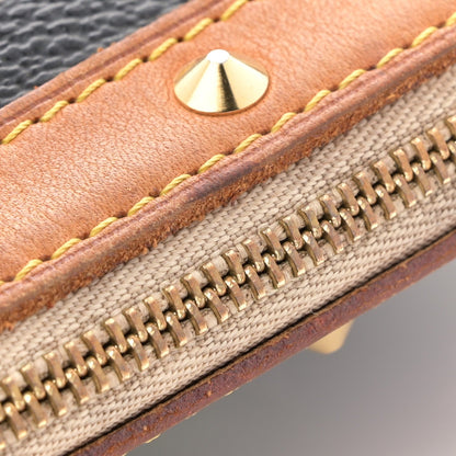 Monogram Multicolor Pochette Accessories Black