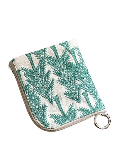 Cosbai - Small Coin Purse with Floral Prints
